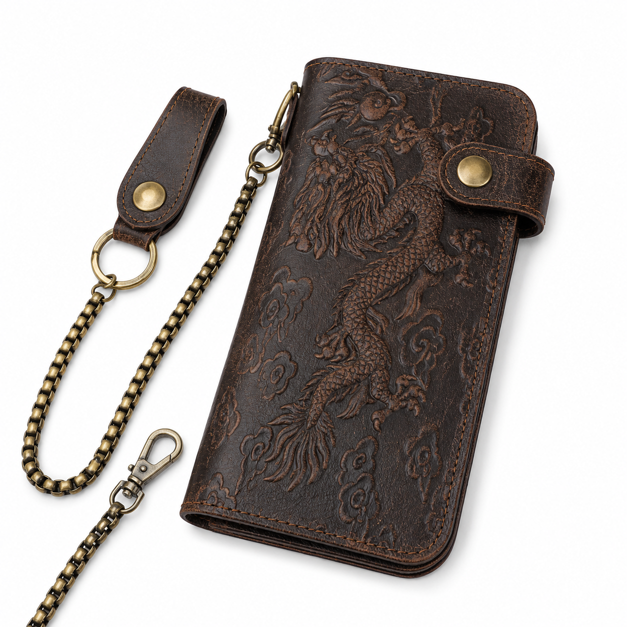 Leather Dragon Handbag
