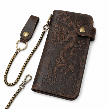 Leather Dragon Handbag