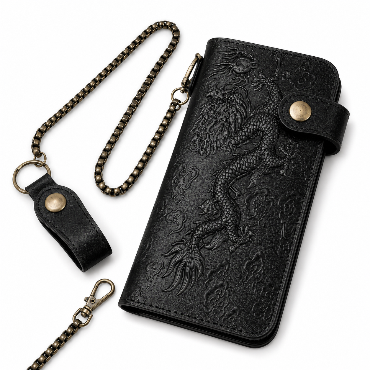 Leather Dragon Handbag