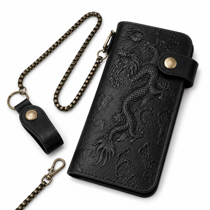 Leather Dragon Handbag