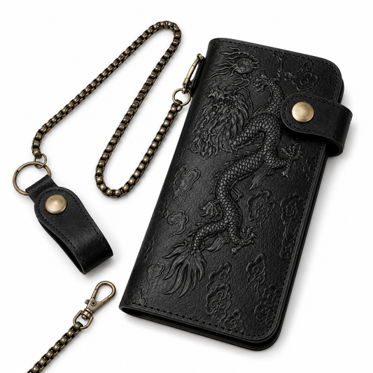 Leather Dragon Handbag