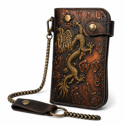 Leather Dragon Handbag