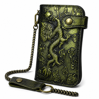 Leather Dragon Handbag